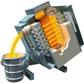 Melting, dosing and holding furnaces